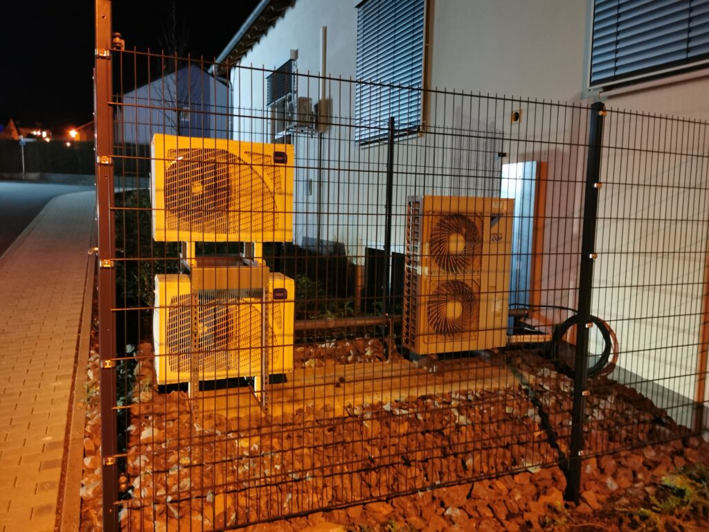 Best air source heat pump installed on home exterior wall